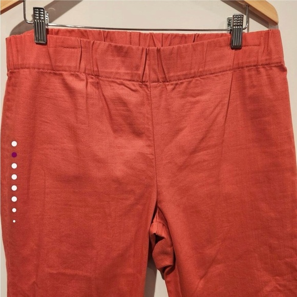 Soft Surroundings Coral Metro Pull On Pants Size L - Picture 2 of 10